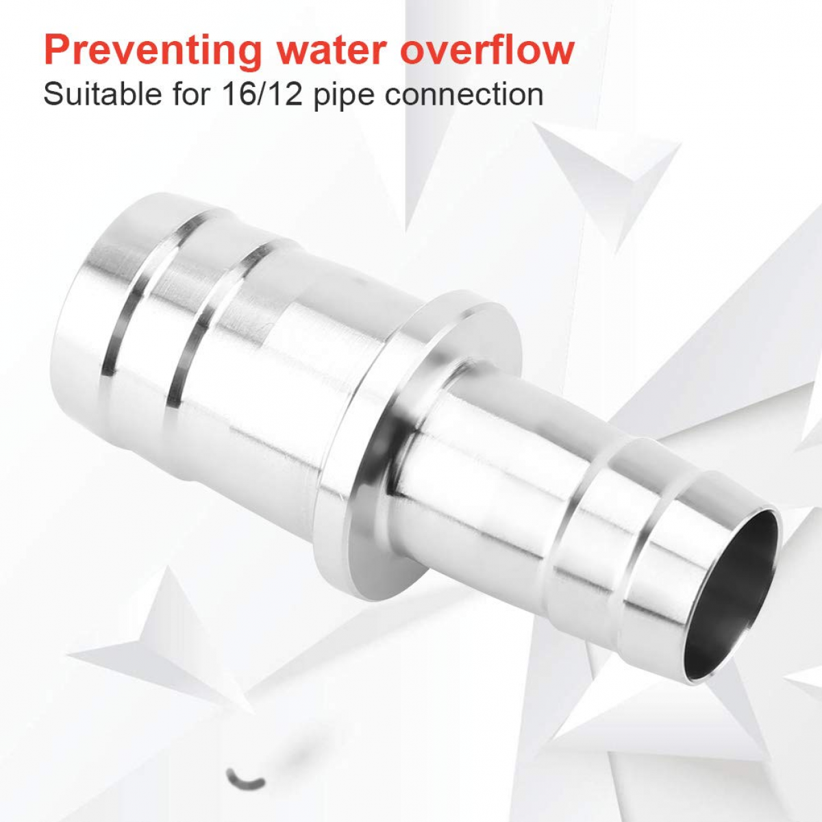Encaixe de tubulação de aquário de aço inoxidável profissional, conector de cavalo, filtro de peixe, encaixe de tubulação (3 pontos-4 pontos d - 8