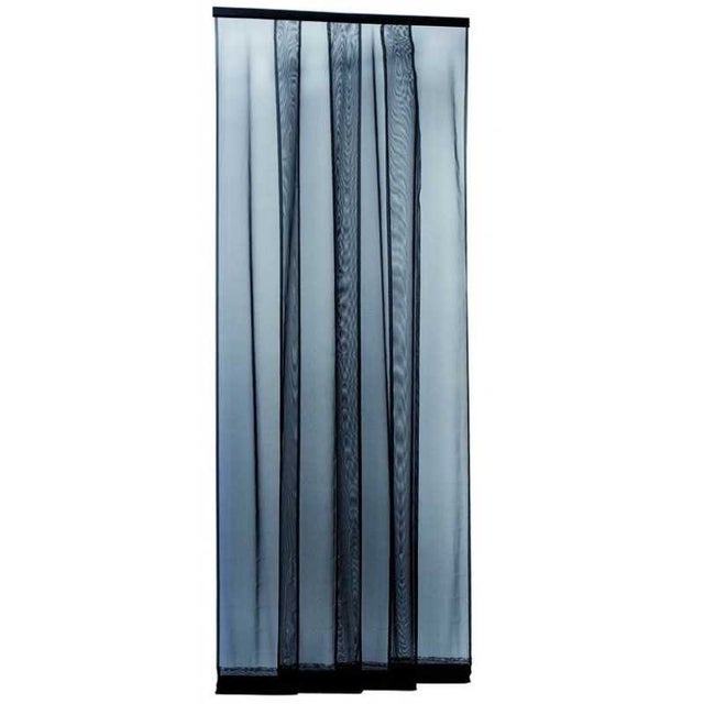 Zanzariera Magnetica 100 X 270 Cm Chiusura Automatica Tenda Zanzariera A Strisce Anti Zanzare Insetti Per Porte Finestre Balcone Soggiorno Bianco - Foto 2