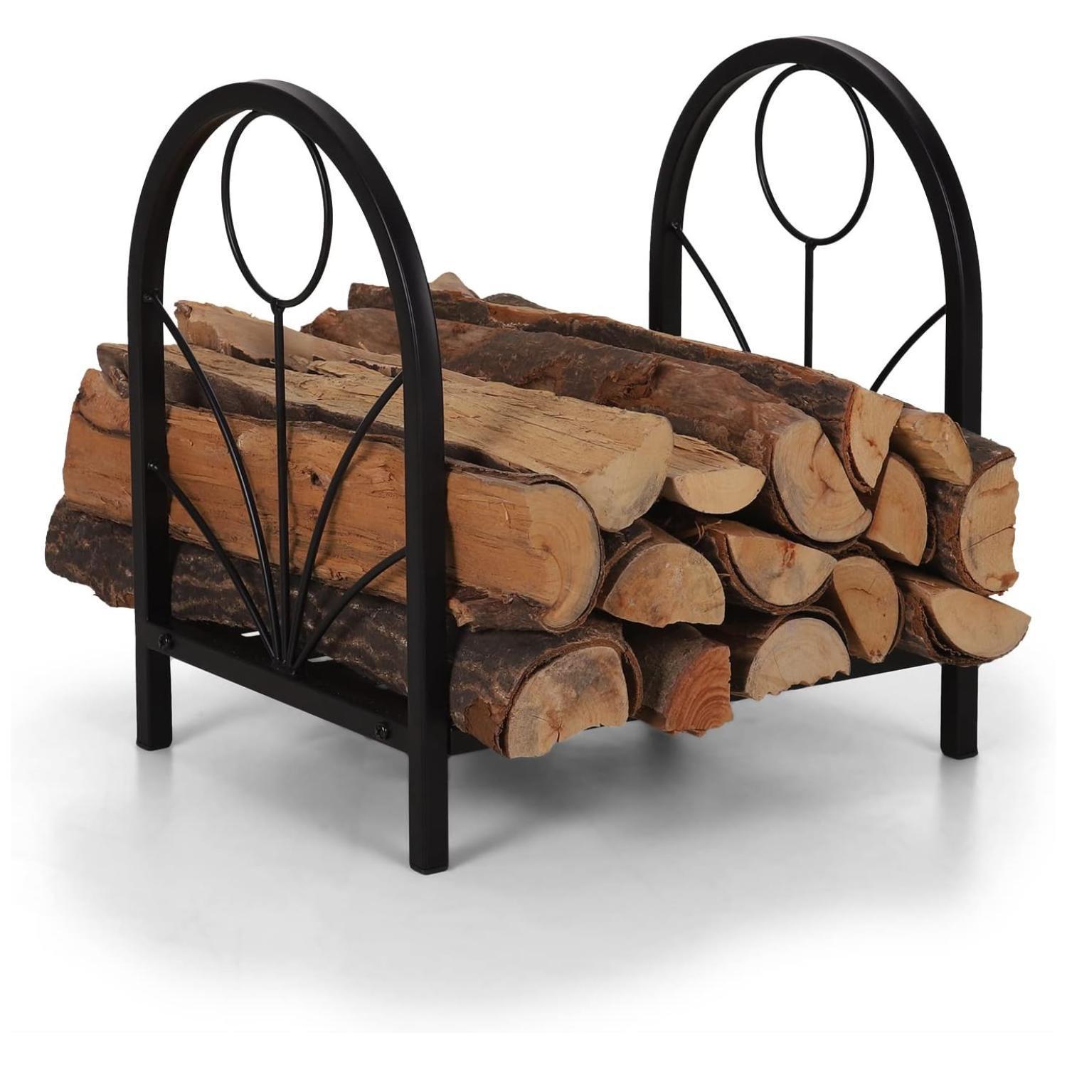 Rangement bois de chauffage intérieur