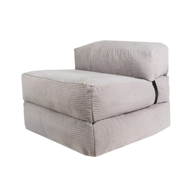 Bananair  Puff Cama Desenfundable 70X190 Cm Gris/Claro , Leroy Merlin