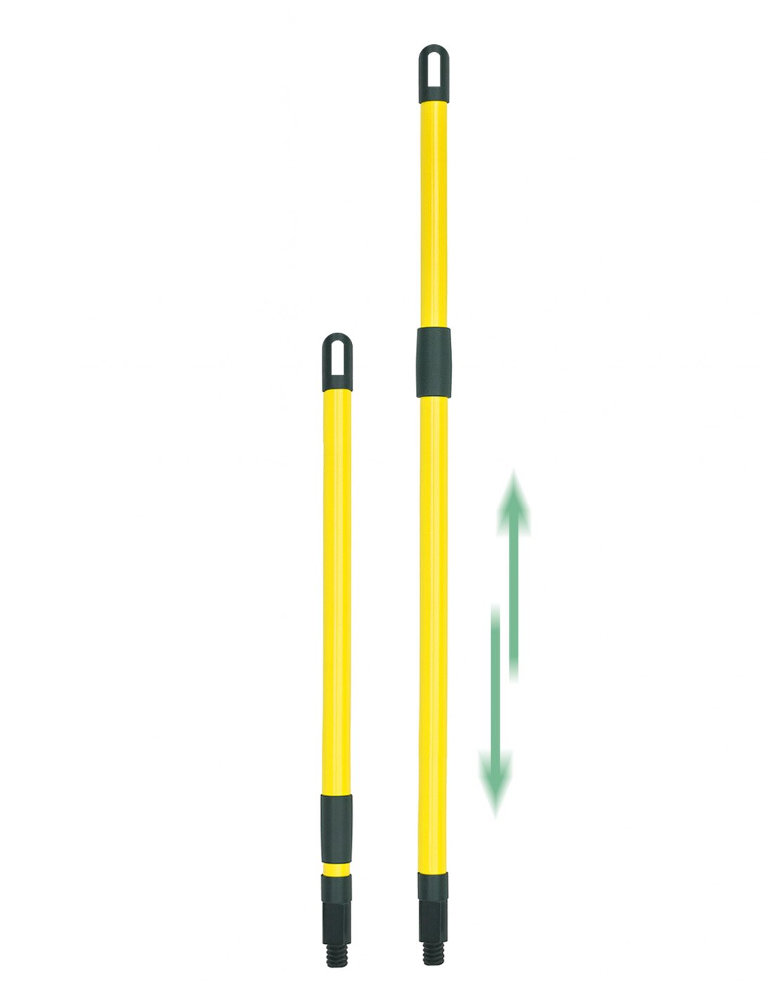 Jardin202 - Cepillo completo (Cepillo + Mango) para Césped Artificial con Mango Extensible – Escoba para Barrer Hojas – Limpieza de Jardín - 5