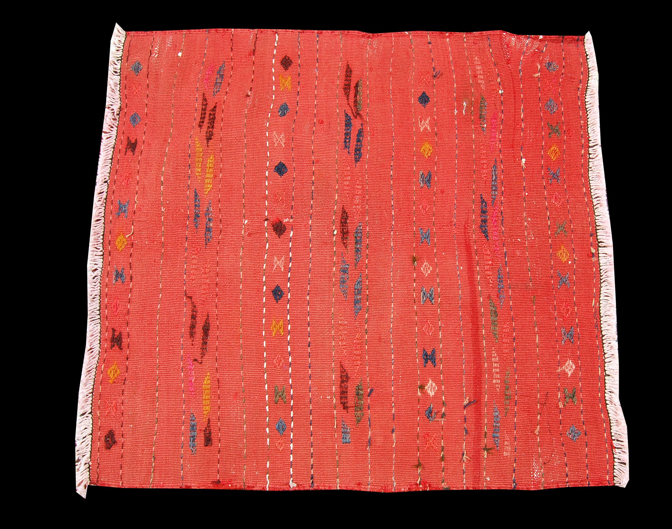 Oryginalny ręcznie tkany dywan orientalny, wymiary: 85x80 cm z certyfikatem autentyczności