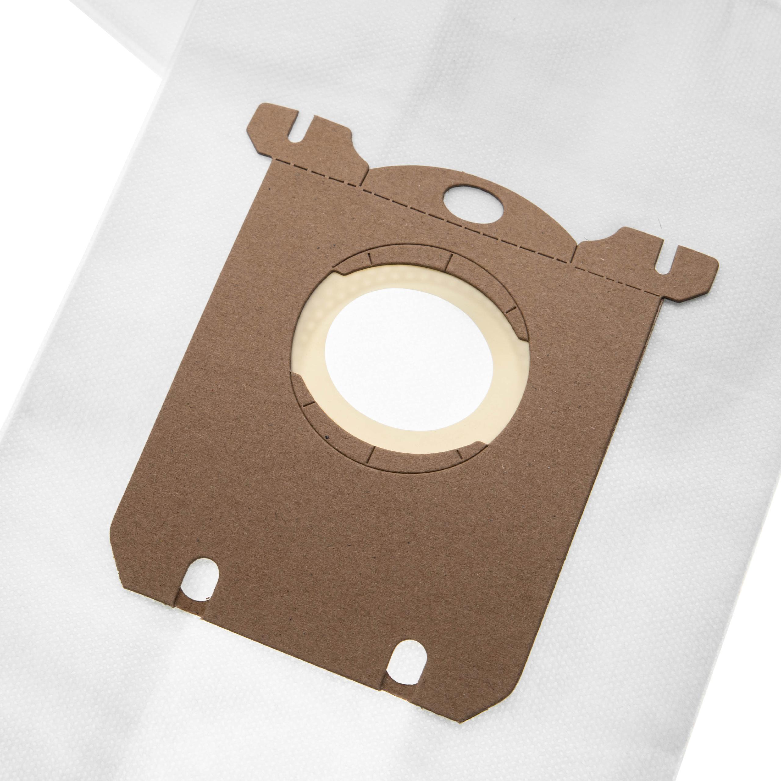 vhbw 5x Sacs compatible avec Tornado Super Pro TO 30 - 50 aspirateur - 28,6cm x 17cm blanc - 5