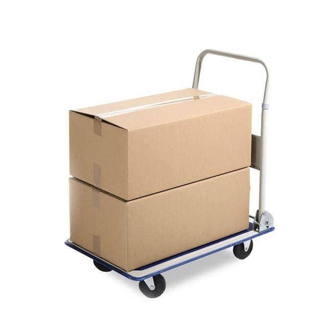 Carrello a mano pieghevole resistente con piattaforma Carrello a mano pieghevole resistente con piattaforma