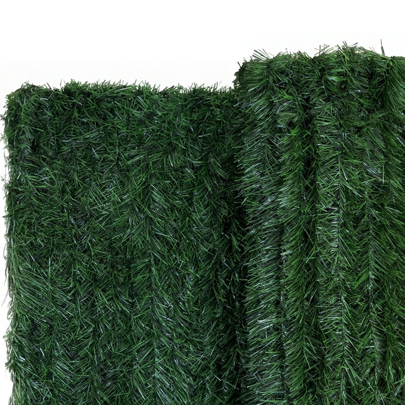 PICO Sztuczny żywopłot 1,8x3M Ekran chroniący przed wilgocią PVC, 129 pasm