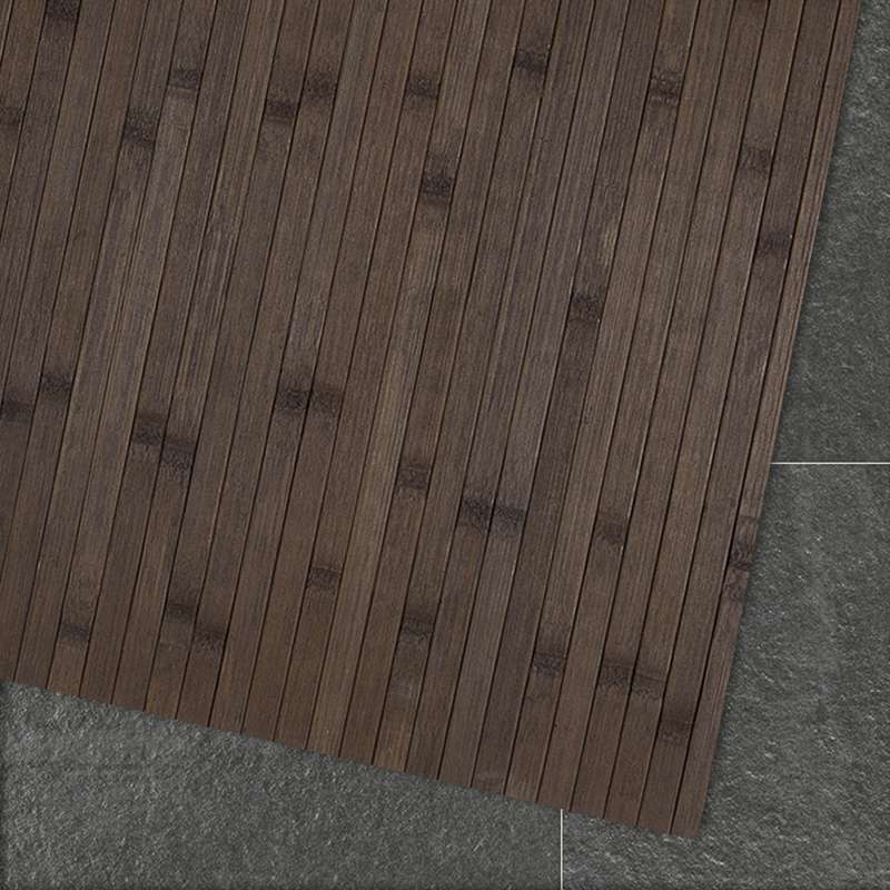 Tappeto In Bambù Naturale, Antiscivolo Marronescuro 60x 90 cm - 4