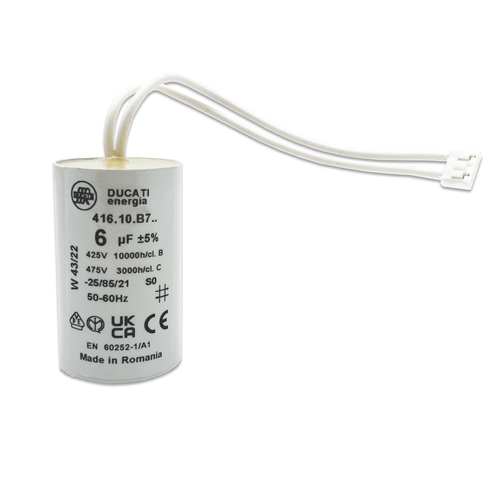 Condensateur, 4 UF, à Connecteurs, Pour Moteur Volet Roulant Bubendorff, Condo