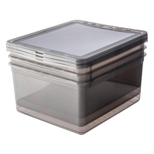 Design Set da 2 Contenitori in plastica con coperchio – Vaschette per Design Set da 2 Contenitori in plastica con coperchio – Vaschette per