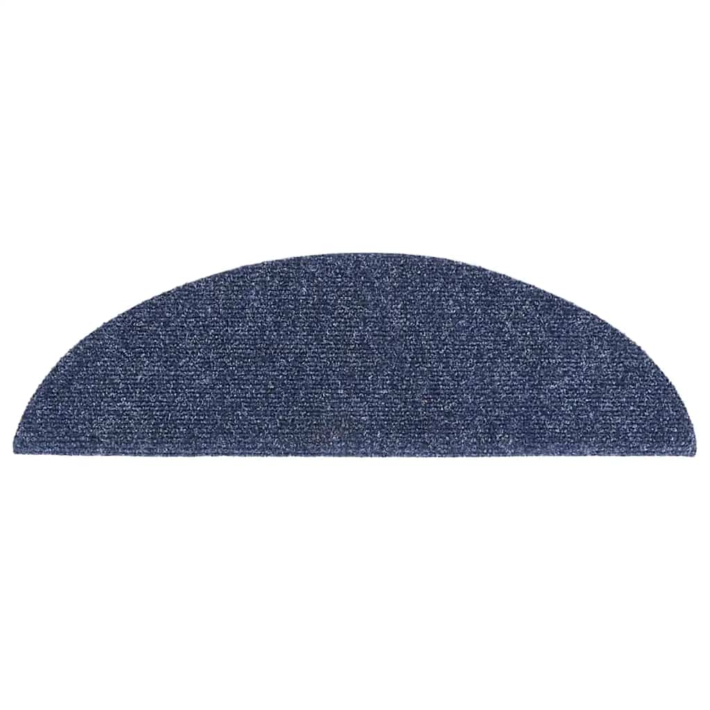 Tapis d'escalier auto-adhésifs 30 pcs bleu 56x17x3 cm - 4