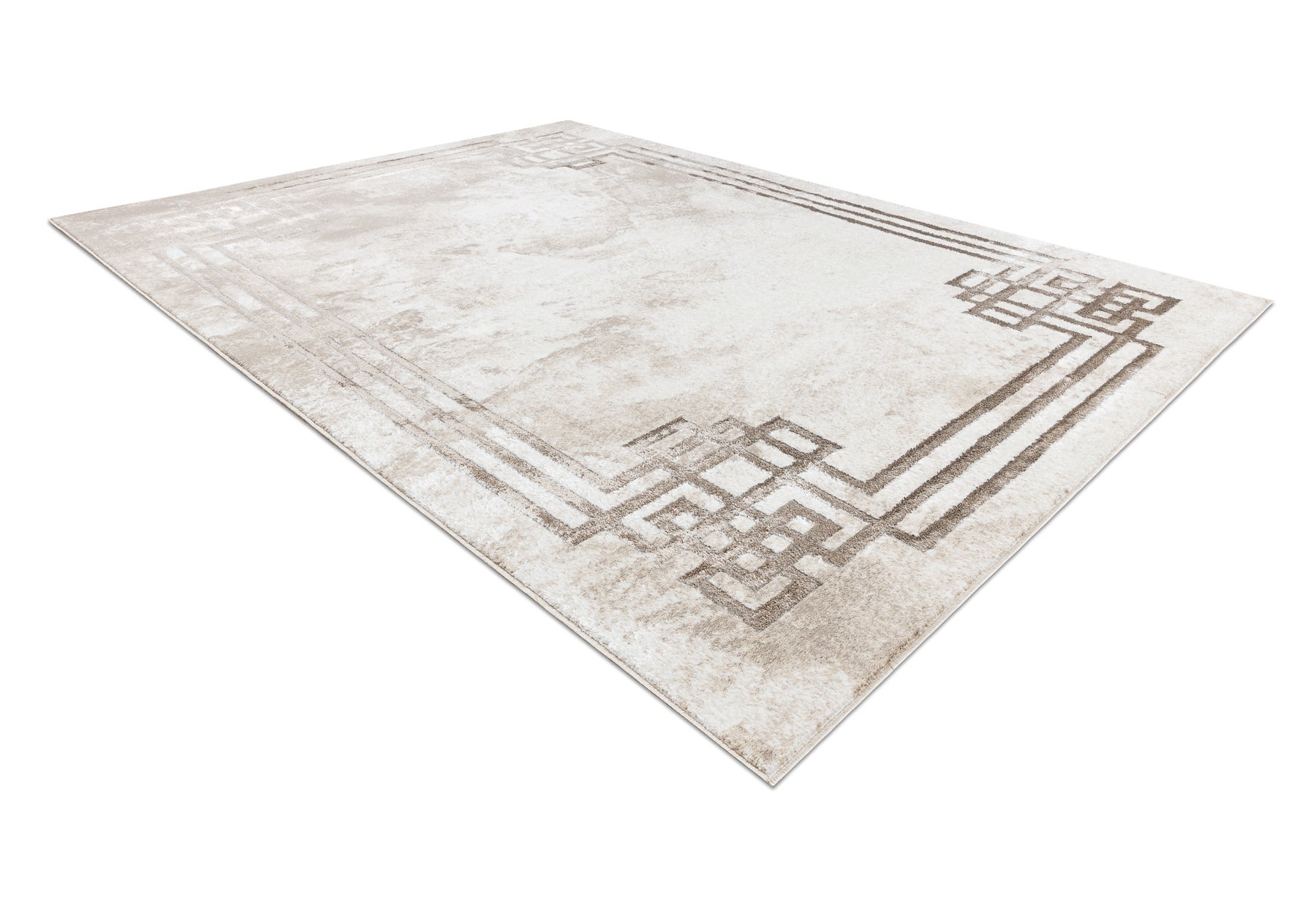 Dywan BLISS Z203AZ138 krem / beż - Ramka, nowoczesny, strukturalny 160x220 cm - 4
