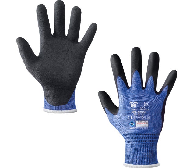 Lot De Gants D Hiver En Acrylique Nitrile Nit Cool Taille Leroy Merlin