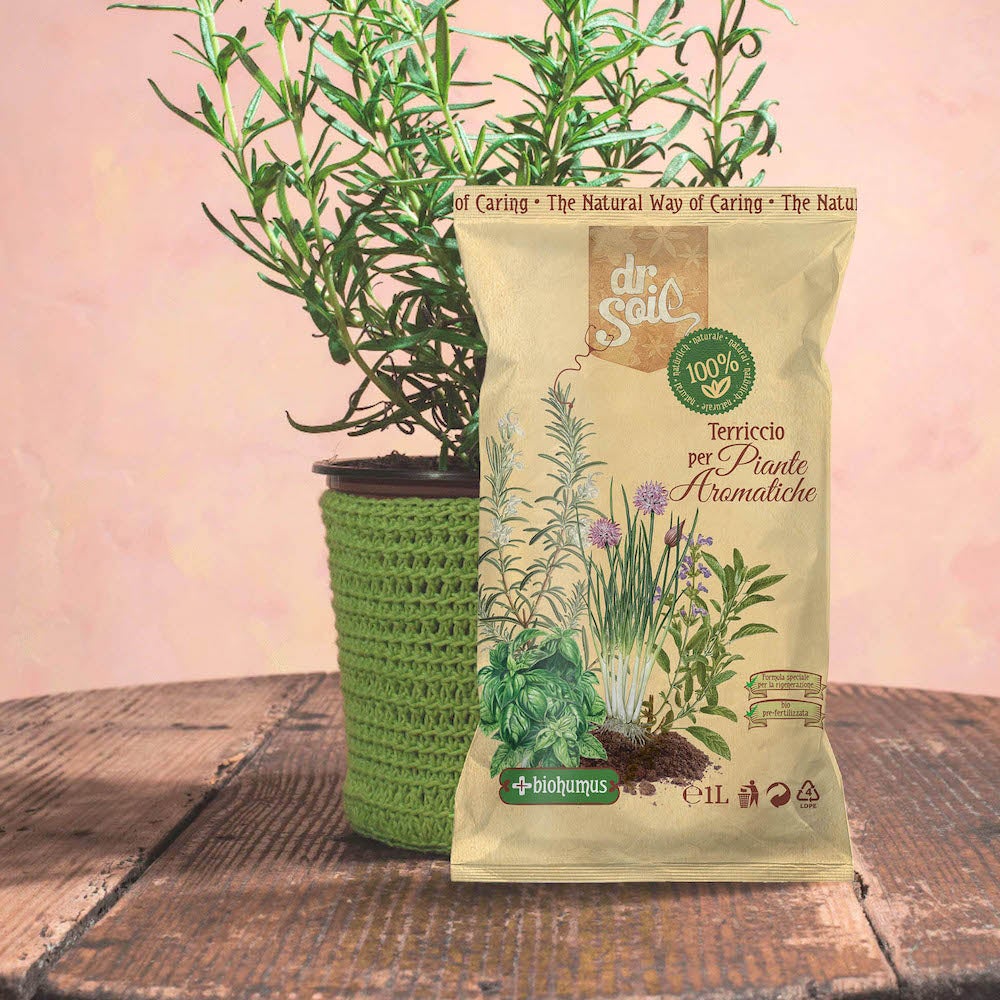 Dr. Soil Terreau pour plantes aromatiques 1l - 3