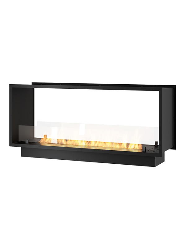 2SIDE SLIM - Biocheminée double face Cheminée bioéthanol encastrable 120 cm