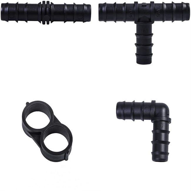 40 connettori per tubo di irrigazione da 16 mm, connettore per tubo dell'acqua, connettore per tubo con spina | Leroy Merlin 40 connettori per tubo di irrigazione da 16 mm, connettore per tubo dell'acqua, connettore per tubo con spina | Leroy Merlin