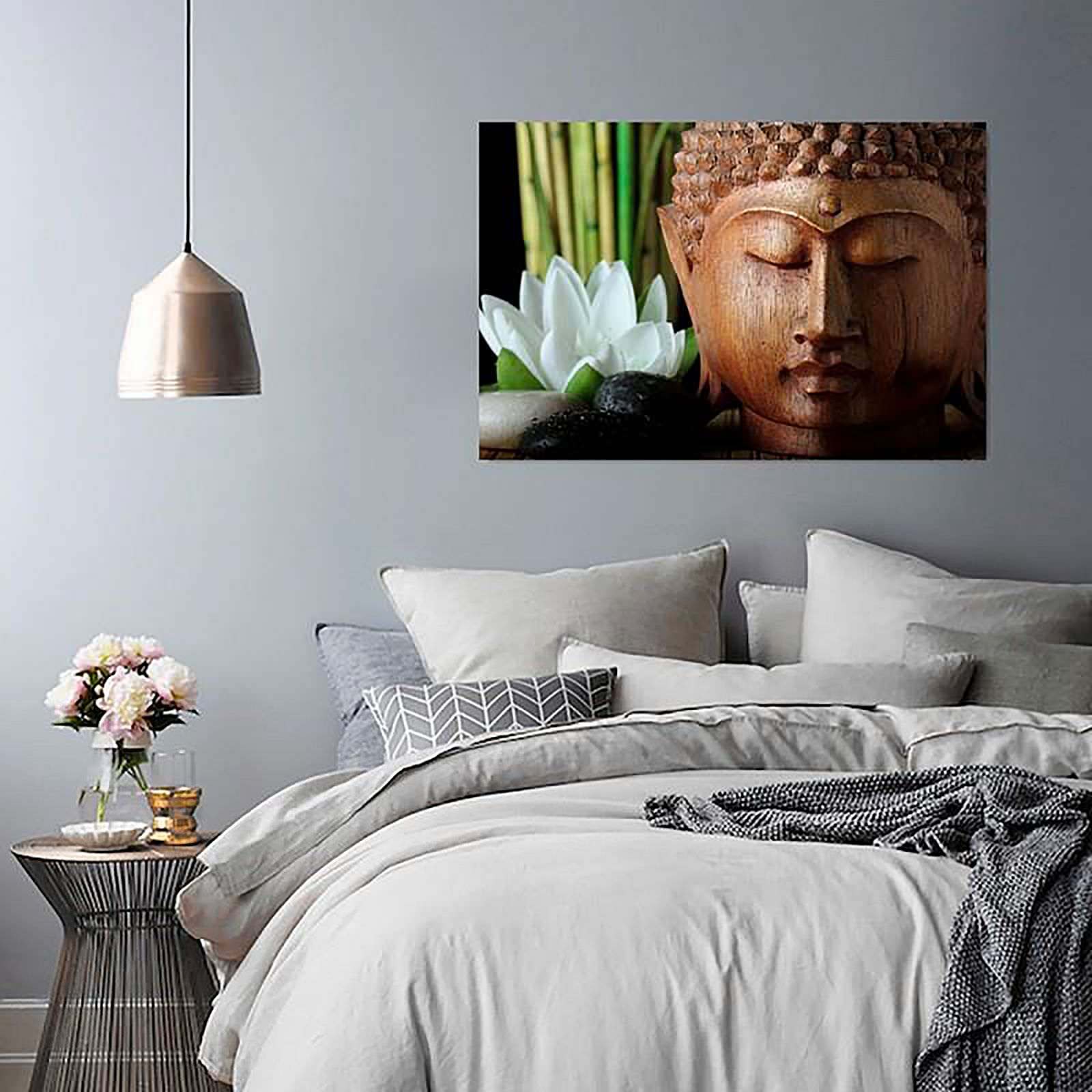 Tableau bouddha 3 - 100 x 70 cm - 3