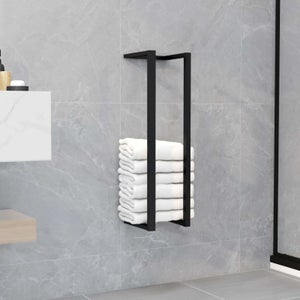 Piantana porta asciugamani Levante acciaio nero acquista da OBI