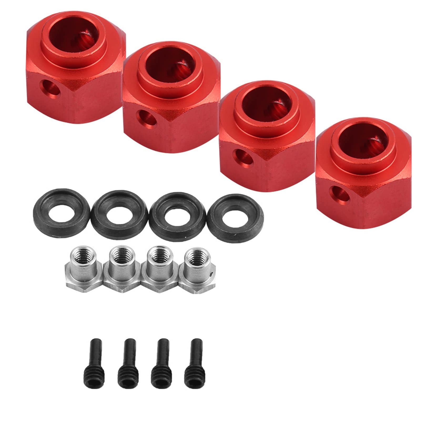 Srliya Tasse de Direction de Voiture RC, 2 Pièces, pour SCY 16101 16102 16103 16201 1/16 RC, Pièces de Mise à Niveau, Accessoires
