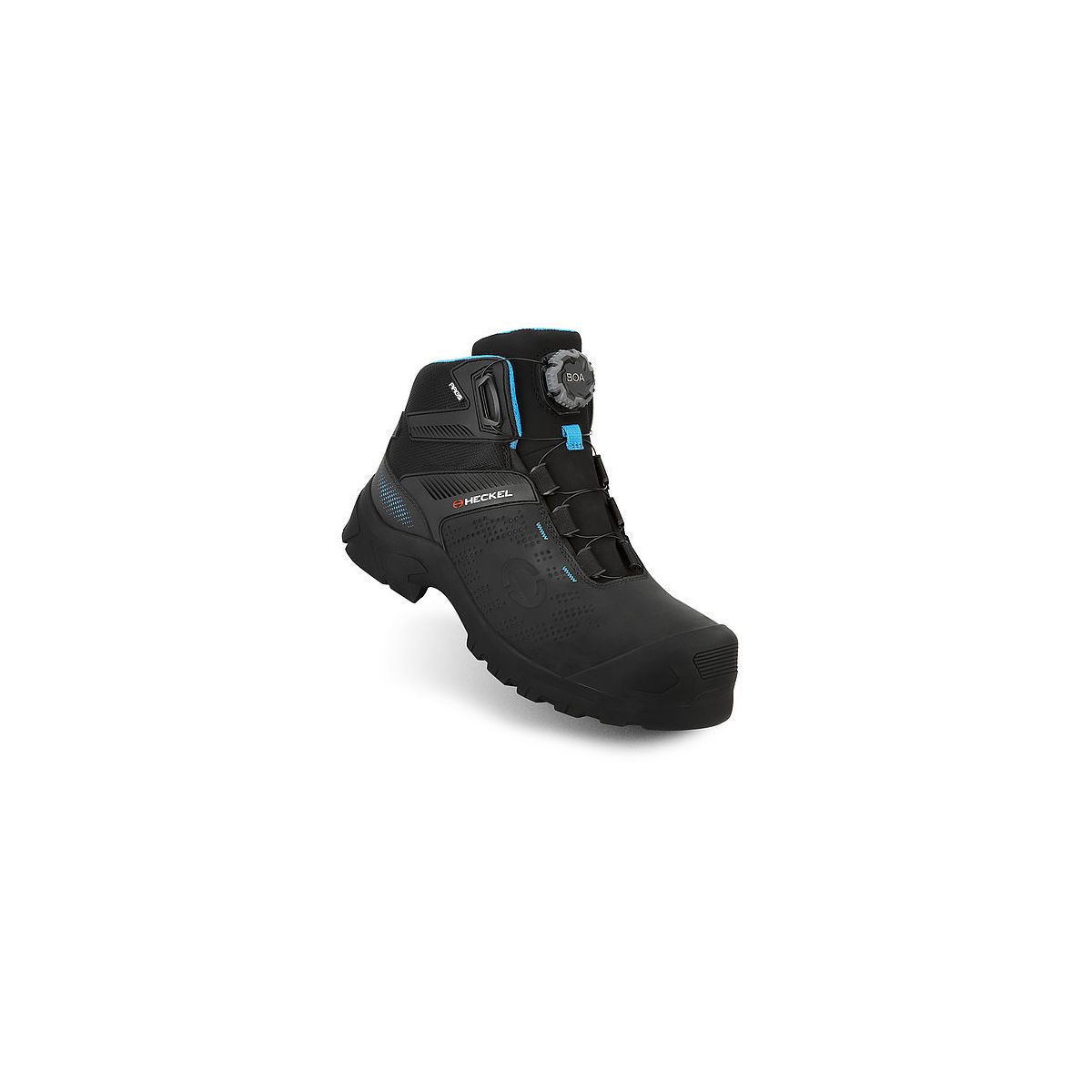 Heckel MACCROSSROAD 3.0 S3 – Bottes De Sécurité BOA Sans Métal, Noir T44, Confort Et Protection Max