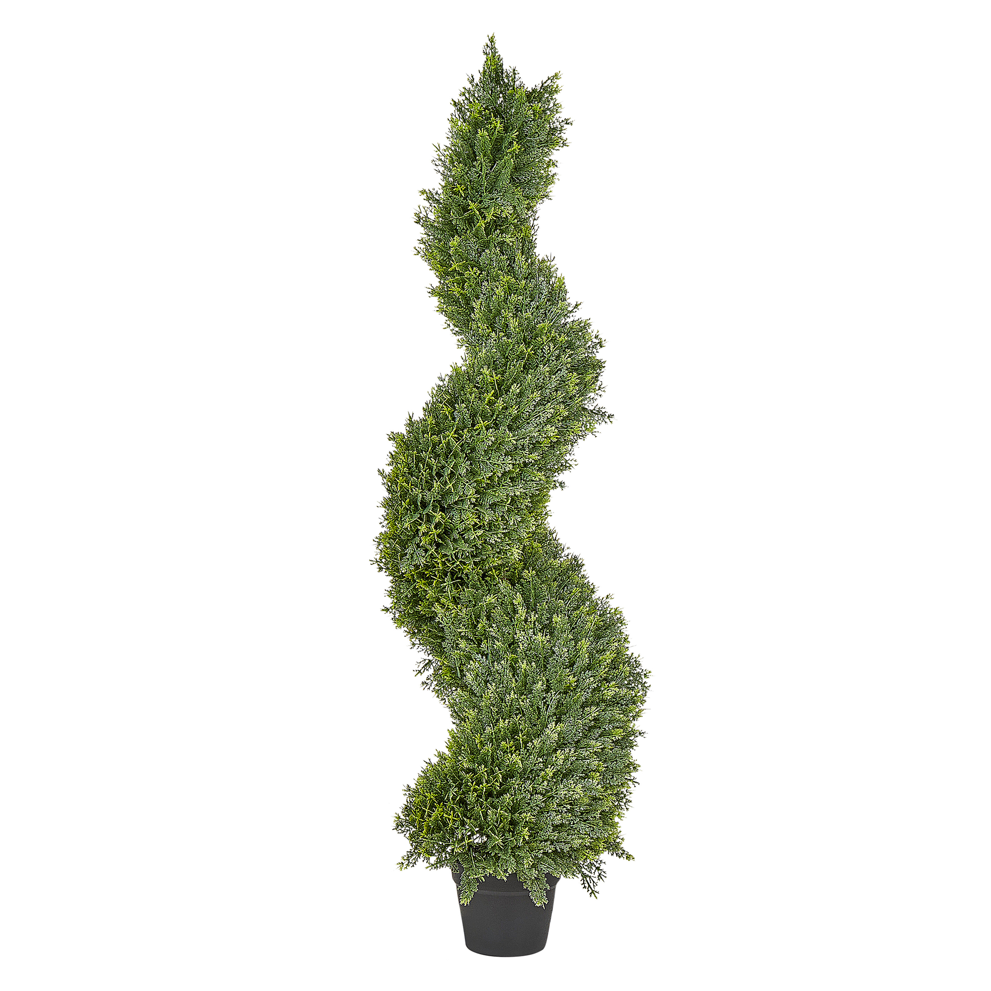 Plantă artificială CYPRESS SPIRAL TREE 126 cm Verde
