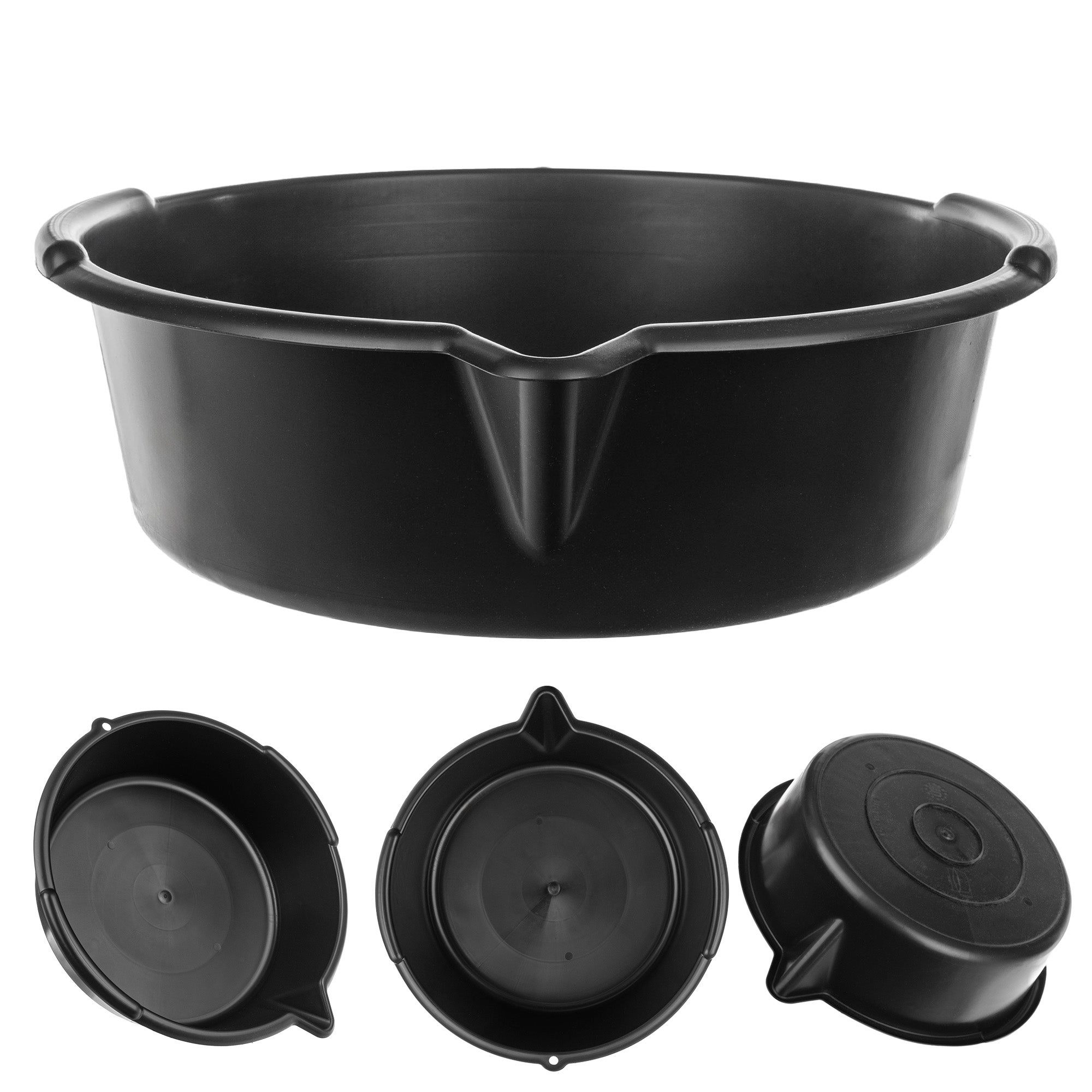 KADAX Cuenco Para Flores Y Tumbas 20 Cm – Resistente A La Intemperie, Blanco, Ligero Y Duradero Para Exterior