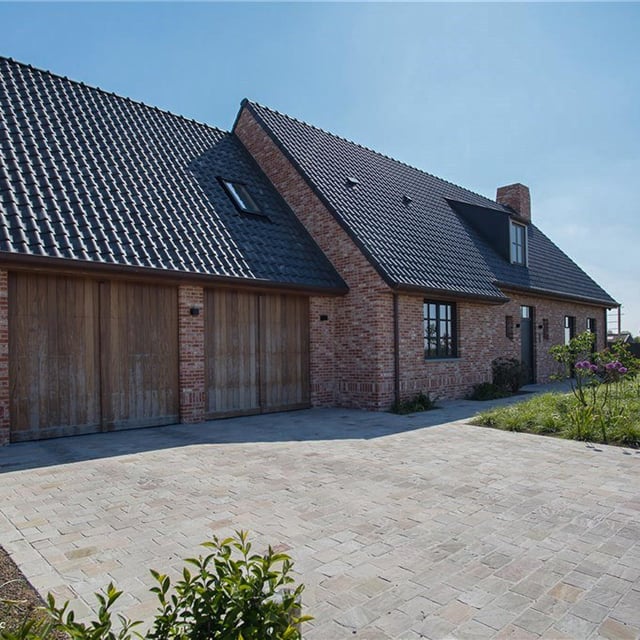 Pavé grès kandla beige - 14 cm x 14 cm x 3/5 cm (vendu au m²) - LIGERIO