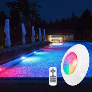 Projecteur LED Sous-marin RGB 10W 12V - Télécommande - Étanche (IP68) - Pour Bassin, Fontaine, Bateau - Aluminium 6063
