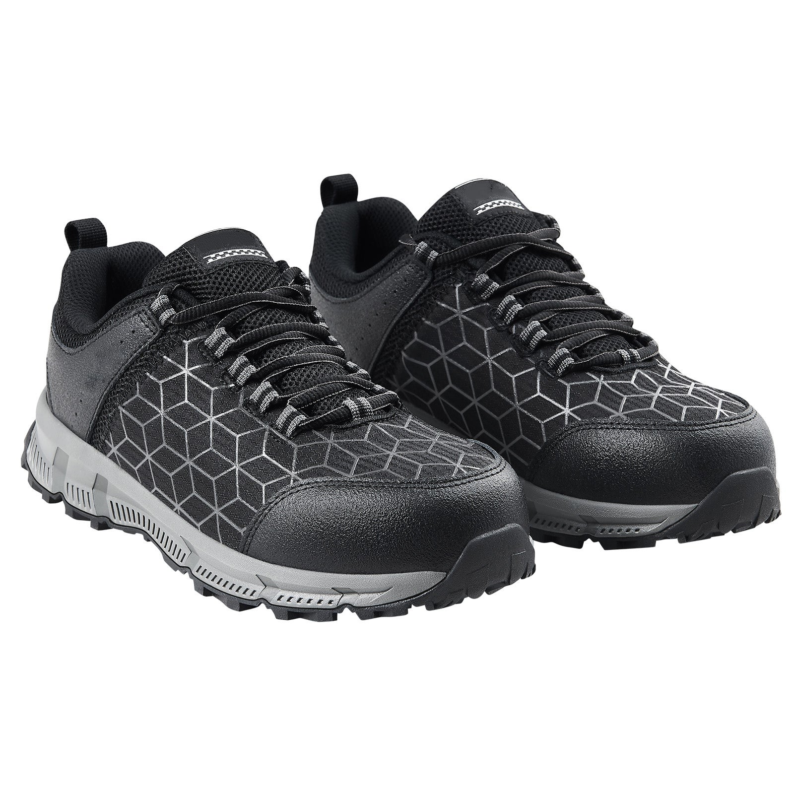 Chaussures embout acier homme,taille US SucceBuy 9,5 large,travail athlétiques rembourrées,sécurité - 3