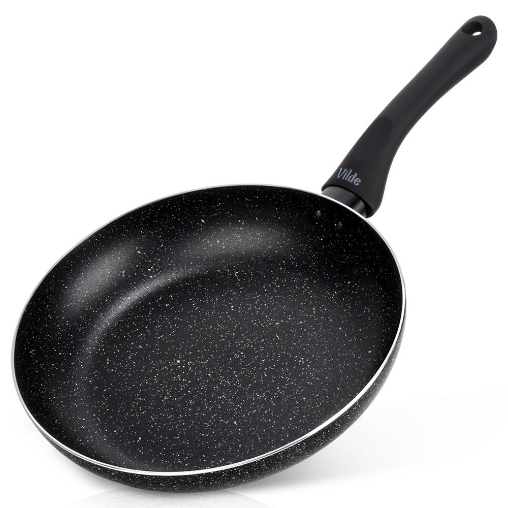 Patelnia granitowa BLACK LINE 24 cm