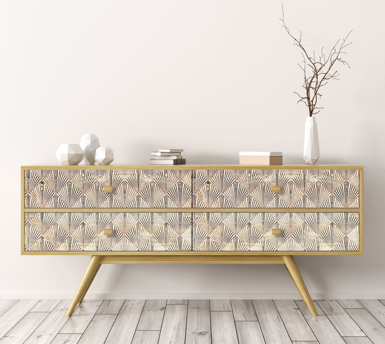 Adhésif décoratif pour meubles, armoires, murs, cuisine, salles de bain - décoration- Chrysler 65x100 cm - 3