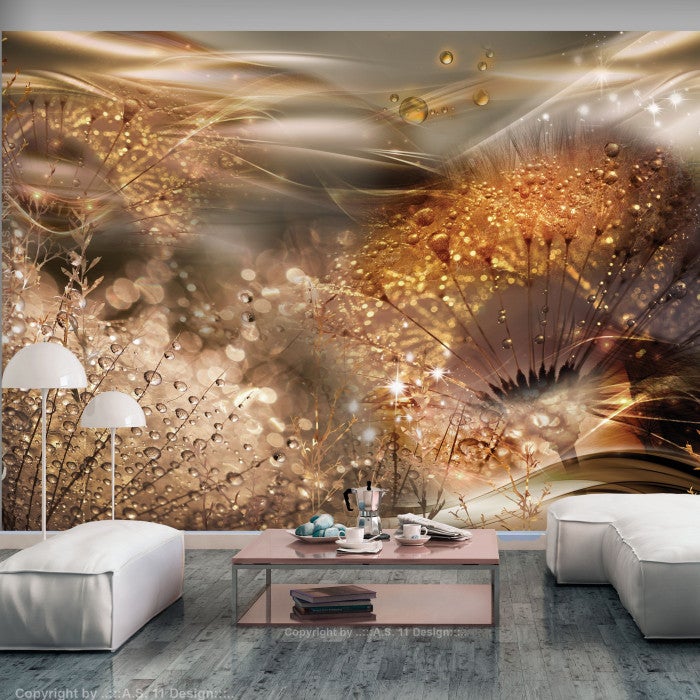 Papier Peint - Blowing Dandelion 225x250cm - Intissé