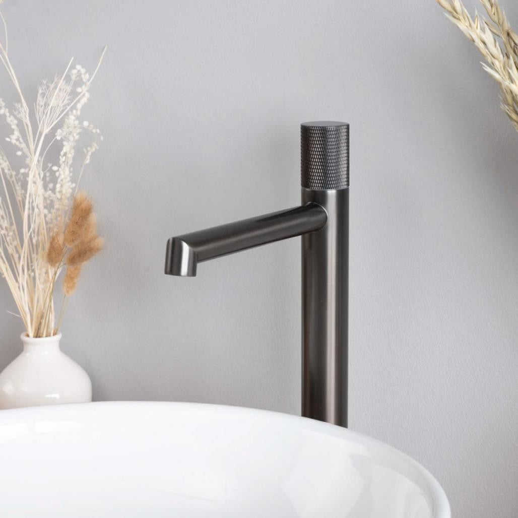 Mitigeur progressif haut pour vasque Irminio gun-métal - 2