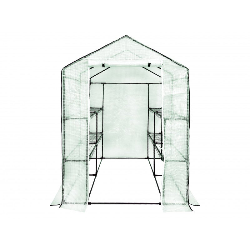 Tunel ogrodowy 4iQ Group 1,4x2m Zielony Folia UV