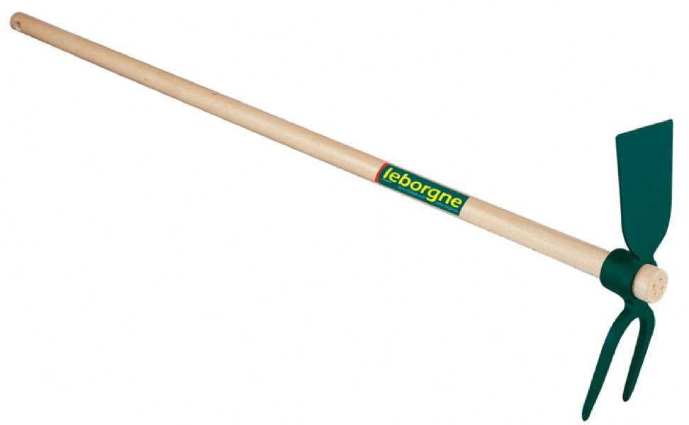 Serfouette forgée Duopro panne et fourche - 30 cm - manche bois 130cm certifié PEFC - 2
