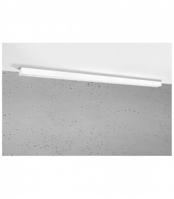 Lampa sufitowa wisząca Pinne biała LED 48W 4000K 7200lm wym: 5 x 145 x 5,3 cm metal Thoro Lighting