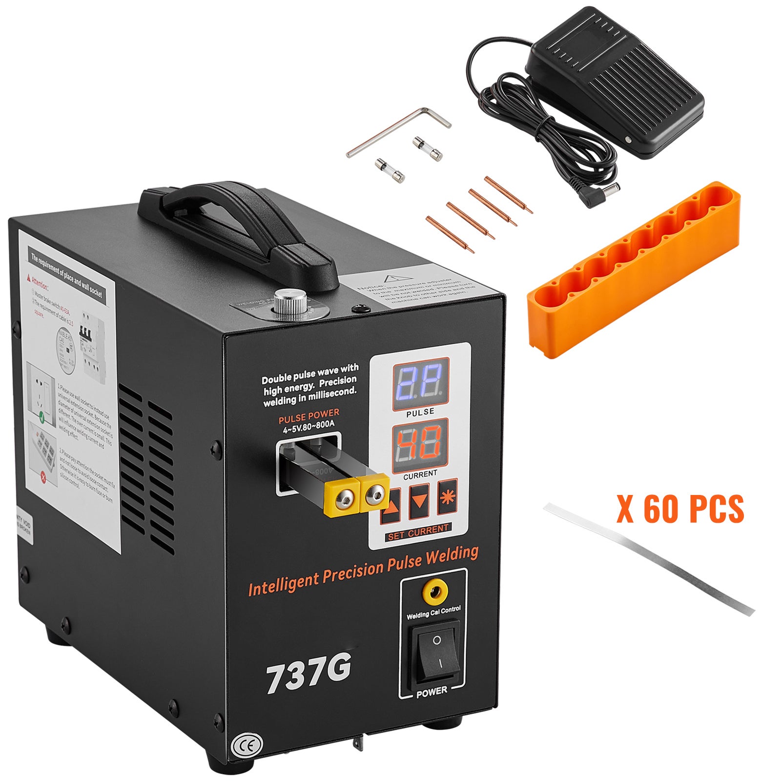 Saldatore A Punti Portatile Con Batteria - 99 Velocità Regolabili Per Batterie Litio E Riparazioni - Foto 1