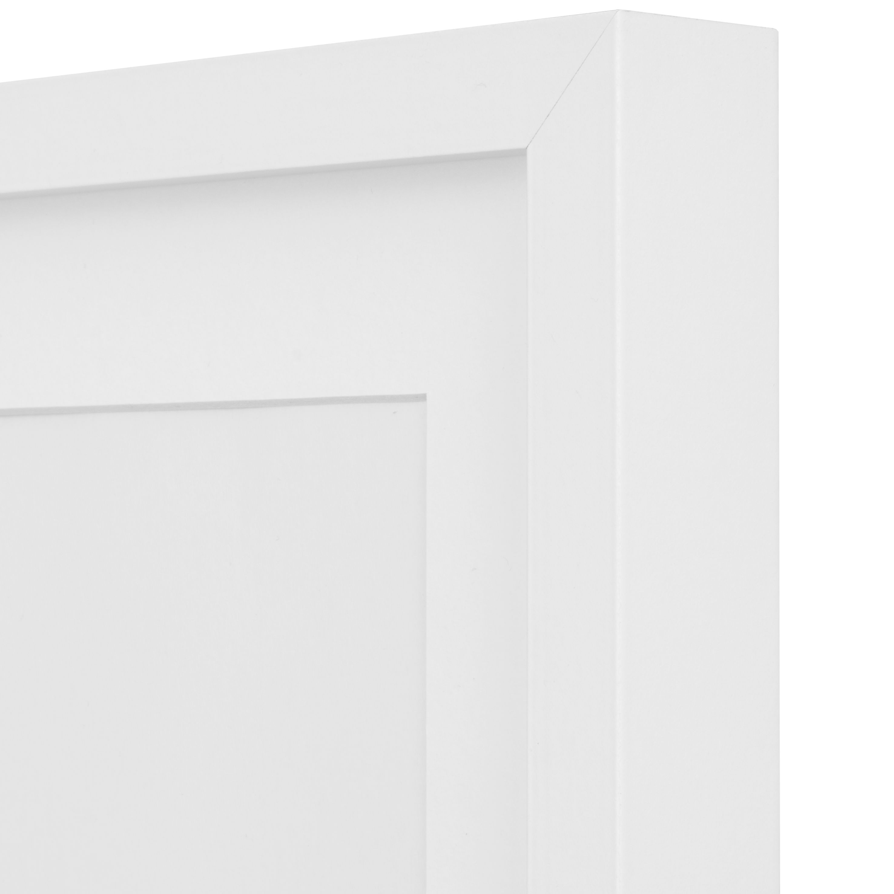 INSPIRE - Moldura fotográfica múltipla MILO para 2 fotos 15 x 10 cm - 20 x 26,5 cm - - MDF - Branco - 3