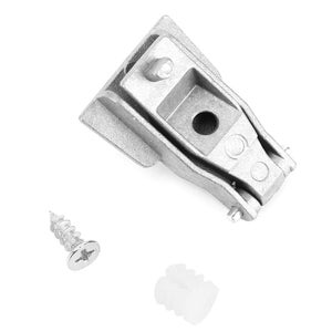 JTLB Kit Riparazione Cerniera Maniglia Esterna Auto In Metallo Cromato - Per Fiat 500, Sostituto OE 51939041 51964555 - 2