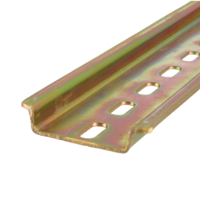 4 Guide DIN In Acciaio 35x7.5mm - Lunghezza 200mm Per Quadri Elettrici E Armadi Industriali - Foto 7