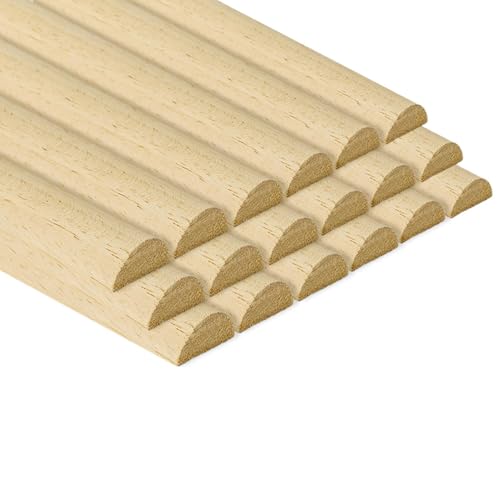 Listello In Legno Noce Bahia Abura - Piallato 4 Lati, Misura 10x30x2200 Mm