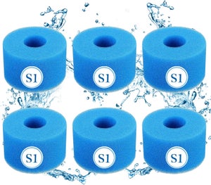 Filtre Mousse Réutilisable Type S1 Pour Spa Intex – Éponge Lavable, Pour Piscine & Bain à Remous