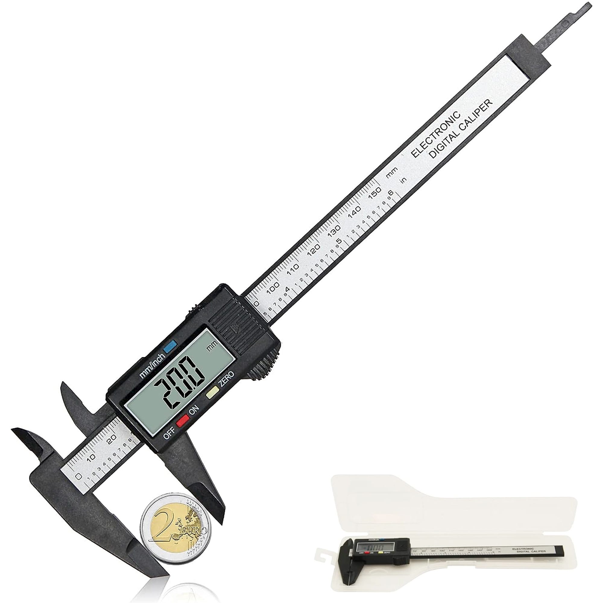 CALIBRO DIGIT. 150X40 ABS CON RULLINO - Foto 10