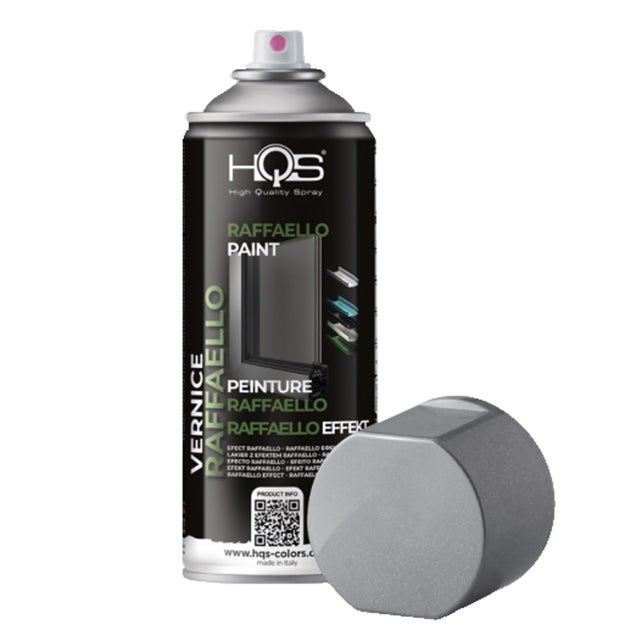 Vernice spray tinte Raffaello per infissi ml.400 grigio Raffaello HQS