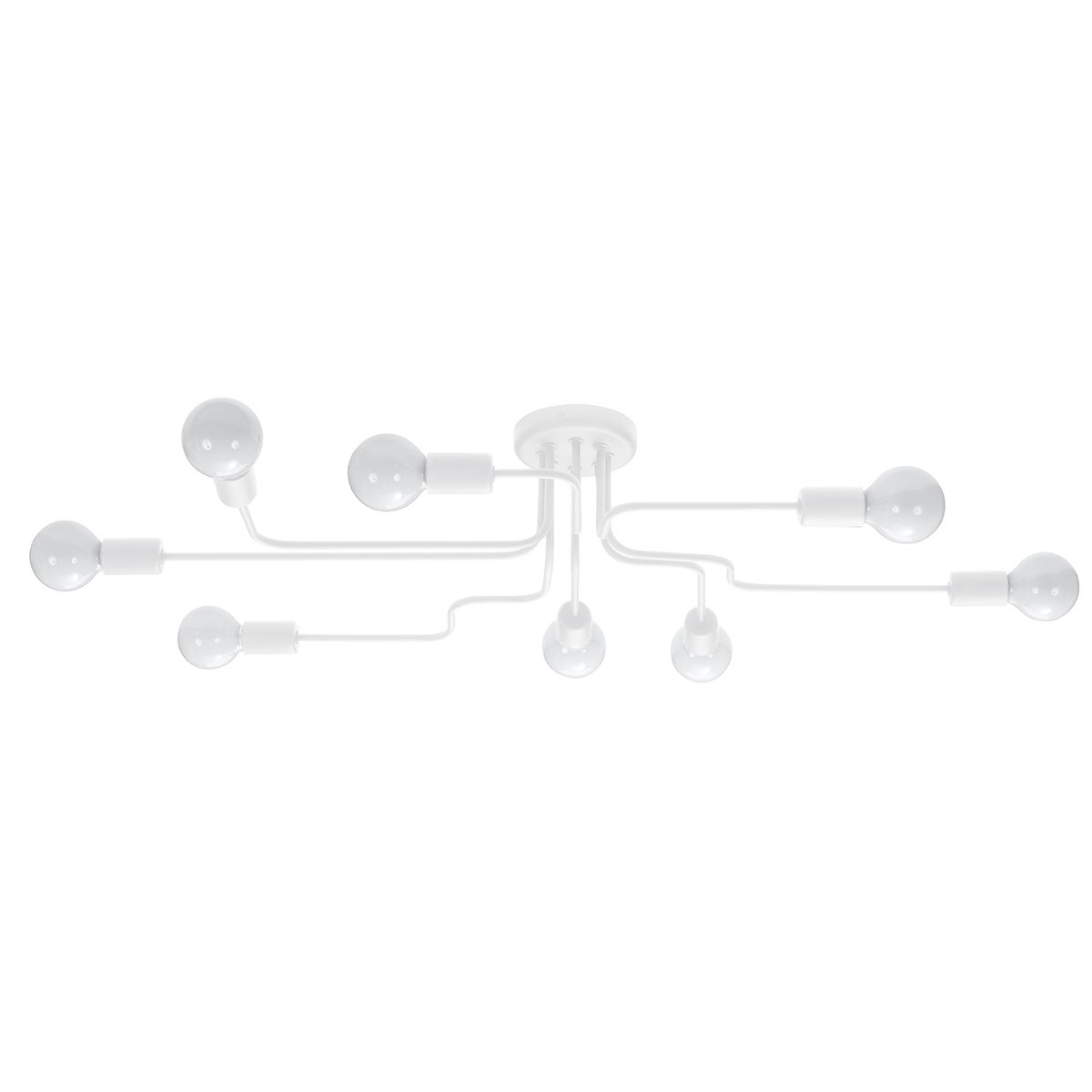 Żyrandol INFINIX 8 biały LED 4000K - 103x56x15.5cm Sollux - 3