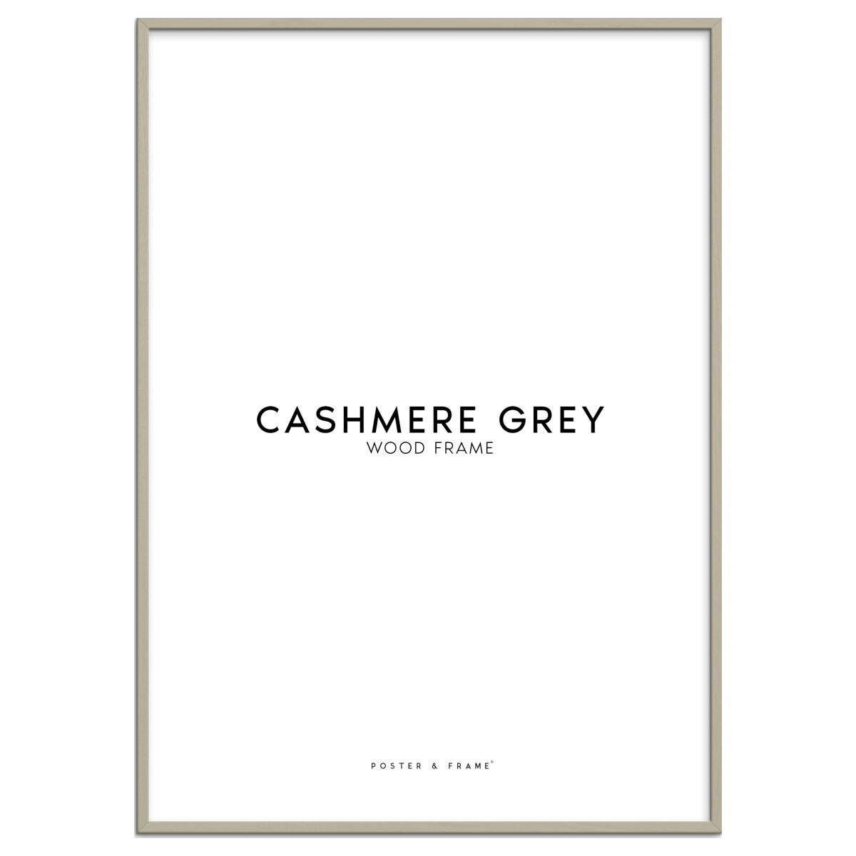 Cadre cadre en bois gris cachemire a3 leroy merlin