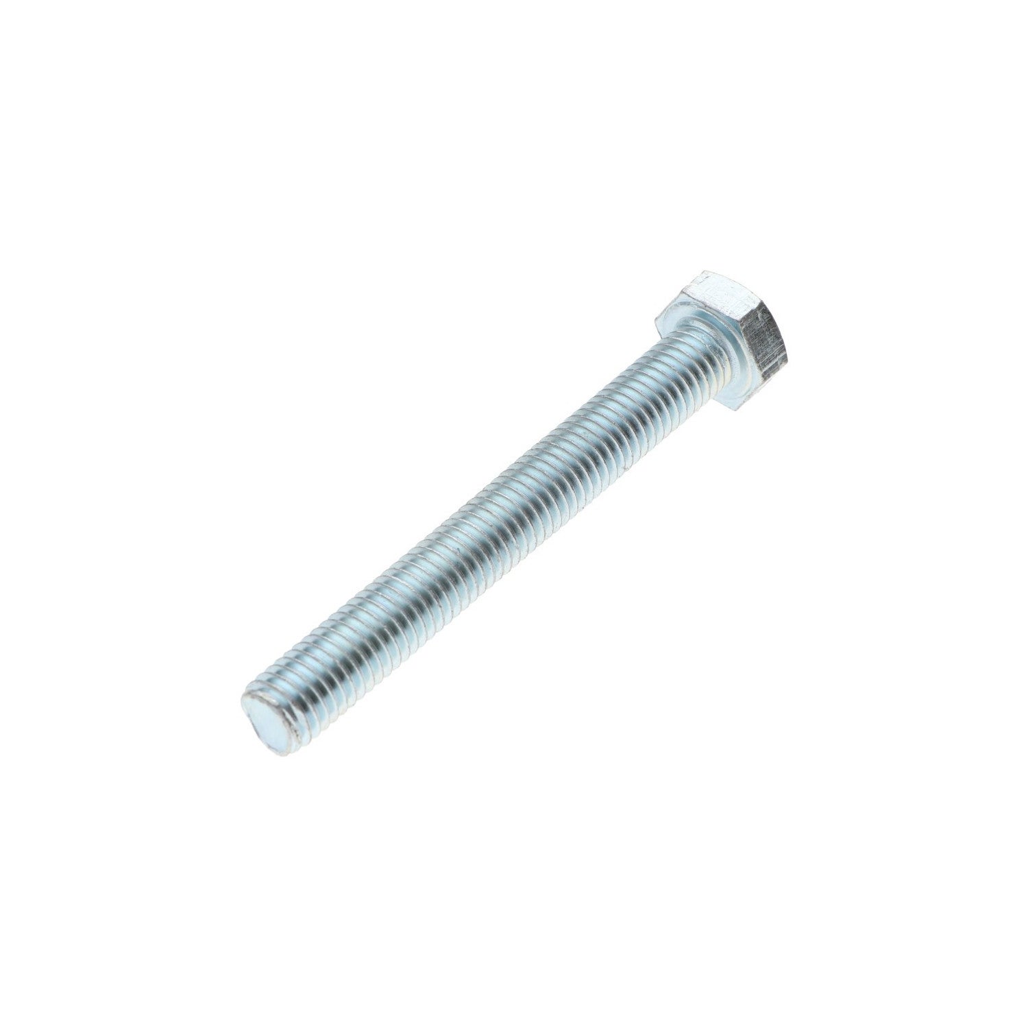 Vis métaux Tête hexagonale TH M8X75 Classe 6.8 Acier zingué-1 pièce - 2