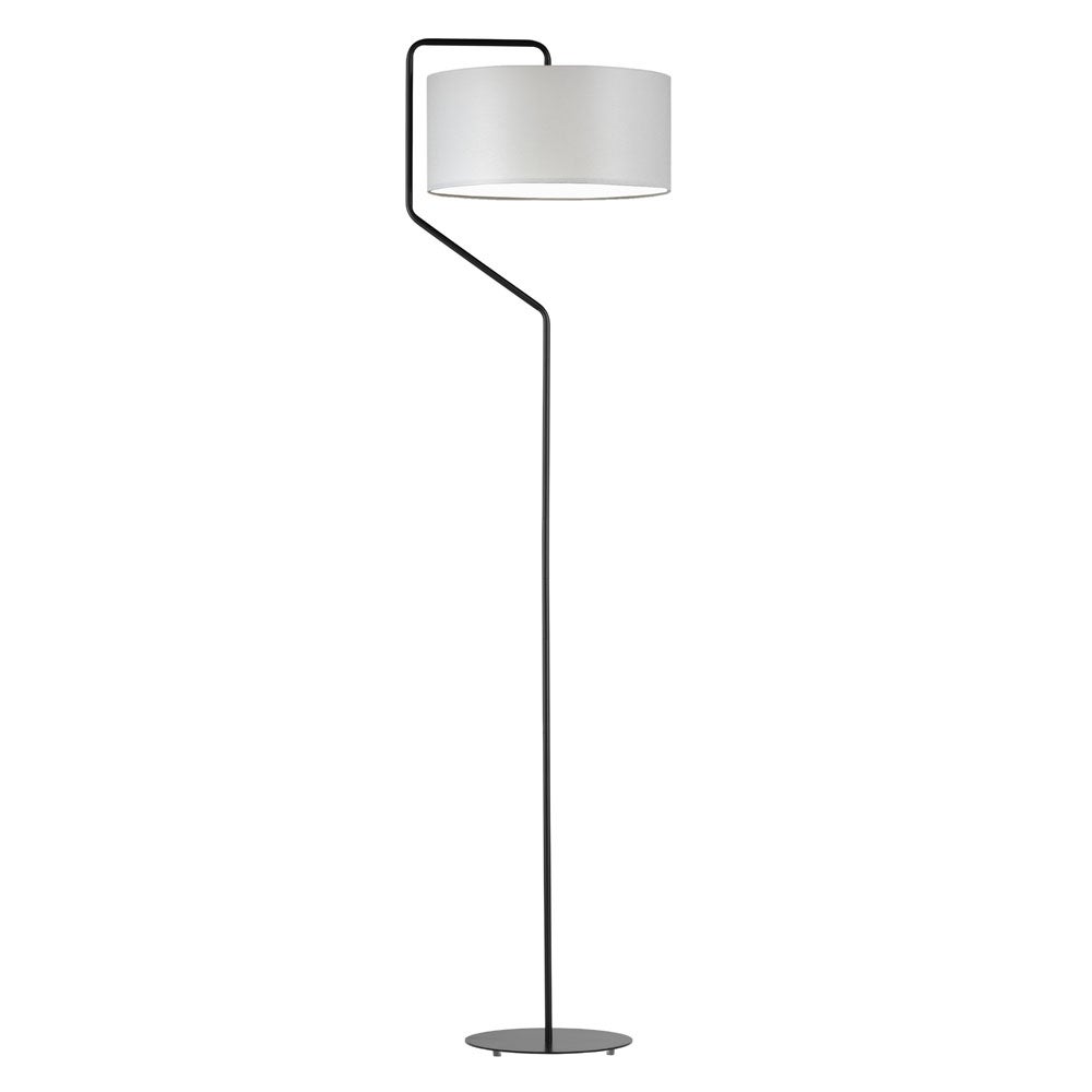 Lampa stojąca podłogowa z abażurem walec MARK