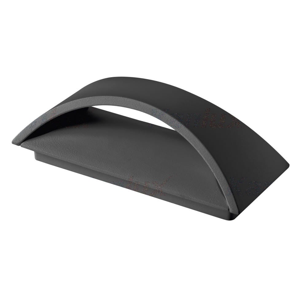Kinkiet zewnętrzny BISO LED 8W 140lm grafit wym:9x22x8cm IP54 Kanlux