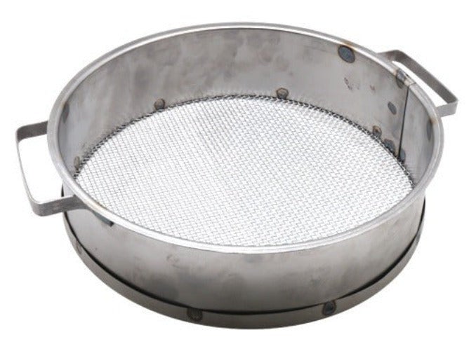 GRÄWE Setaccio Da Cucina A Doppia Rete In Acciaio Inox 18/10 Con Manico In Legno - 26 Cm Di Diametro - 2