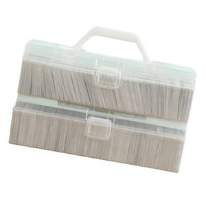 Ceriselle – Lot De 4 Boîtes De Rangement Pour Cartes – Plastique Transparent – Haute Capacité – Organiseur Pour UNO Et Jeux De Cartes