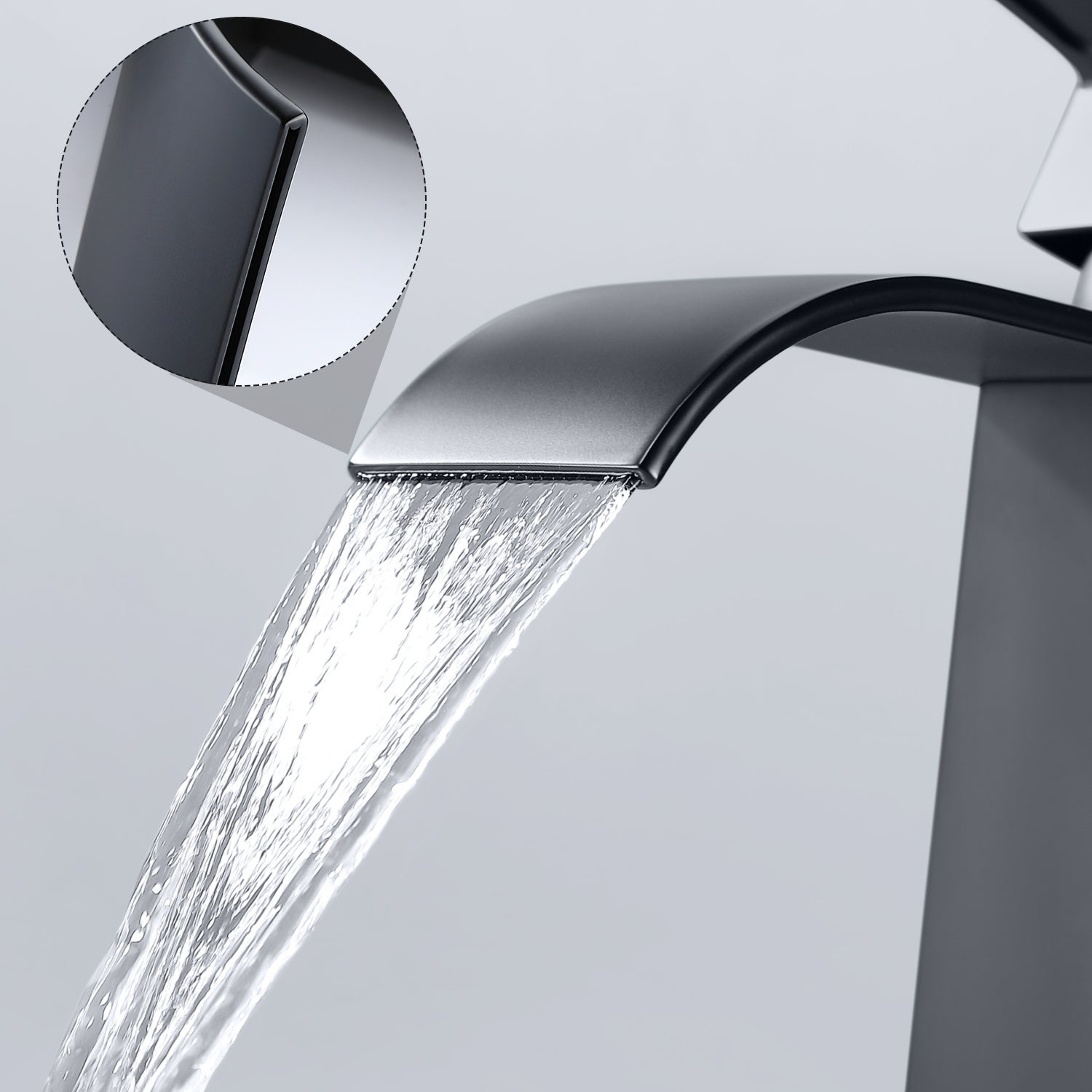 Torneira Cecipa Max Waterfall com Bica Alta, Furo Único, Misturadora para Lavatório de Mão com Alavanca Única em Cobre - 6